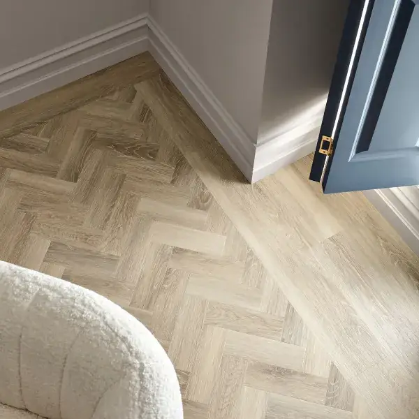 Herringbone style Amtico flooring