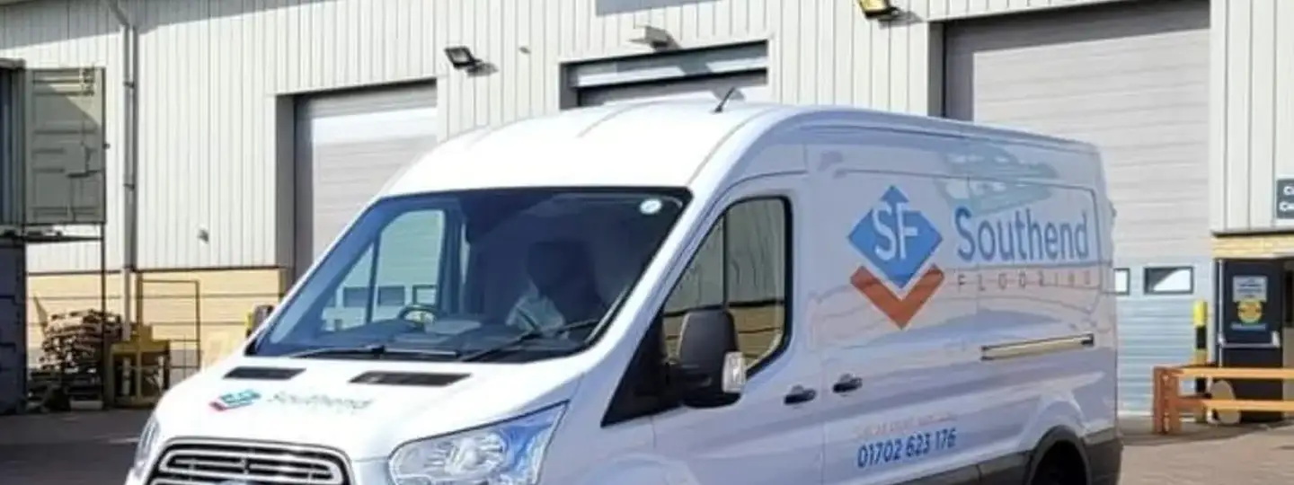 Southend Flooring mobile showroom vehicle